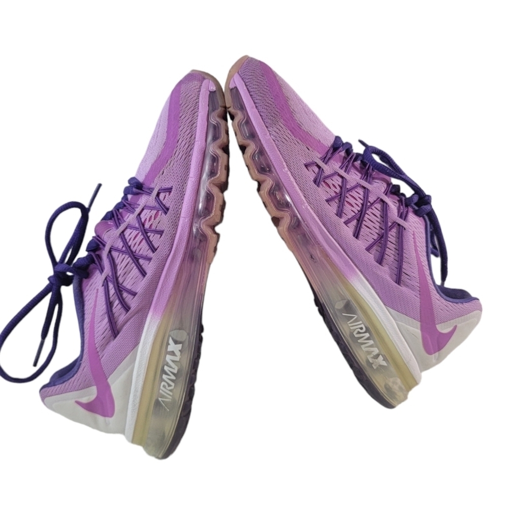 Nike Air Max. Light and dark purple. Woman's size 8 euro 9 705458-500 - Picture 13 of 15
